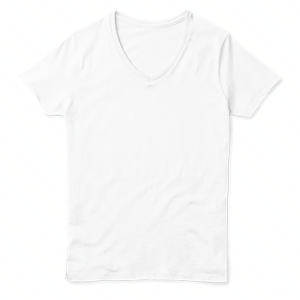 Hanes Ladies V‑Neck Nano‑T