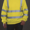 Sweat-shirt haute visibilité col rond – Image 2