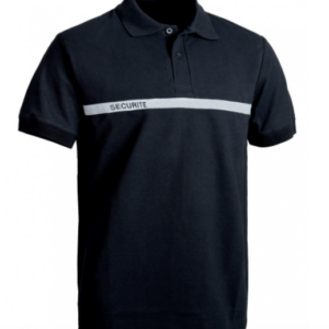 Polo Sécu-One sécurité bande grise