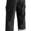 Pantalon F2 bandes rétro-réfléchissantes noir – Image 2