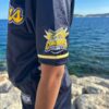 Chemise baseball tackle twill brodée Canonniers 2025 bleue – Image 4
